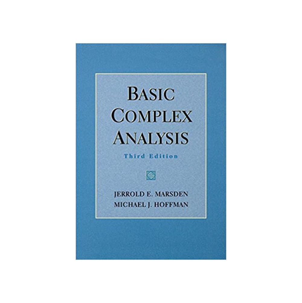 Marsden, Jerrold E, Basic Complex Analysis, 9781464152191, MPS, 3rd 99, Mathematics, Books